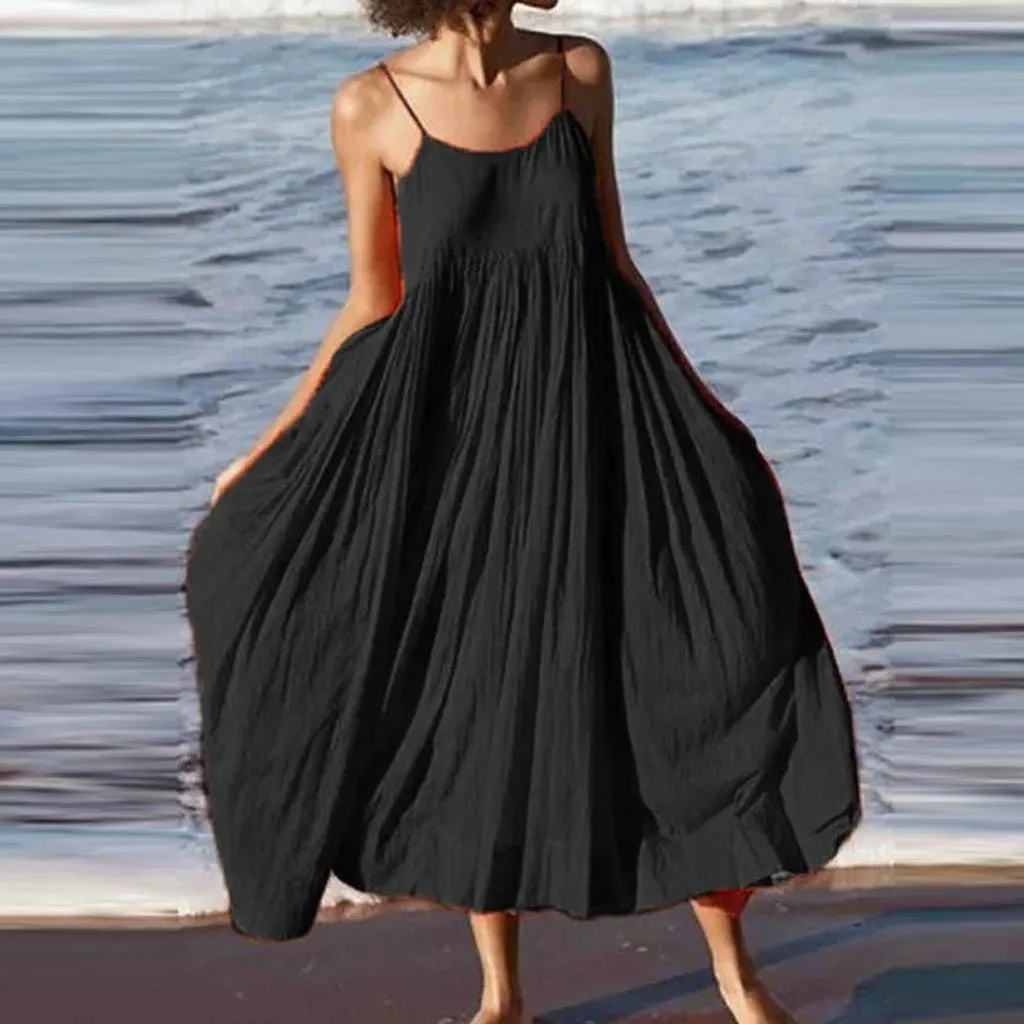 @ Размера плюс летнее платье для девочек на бретелях без рукавов вечерние платья