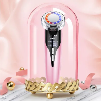 Массажер для лица 4 в 1 омоложение кожи горячая и холодная кожа