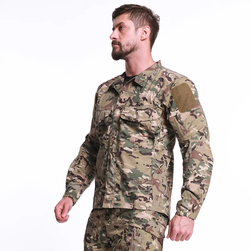 

Military Uniform US Army Tactical Airsoft Camouflage Combat-proven Rapid Assault Long Sleeve Jacket Battle Strike Hunt Clothes