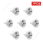 Европейский адаптер универсальный конвертер AU CN UK US To EU настенная розетка EU адаптер 4,8 мм 2 круглый AC 16A 250 В дорожный адаптер высокого качества