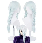 Парик из искусственных волос с длинными плетеными длинными хвостиками