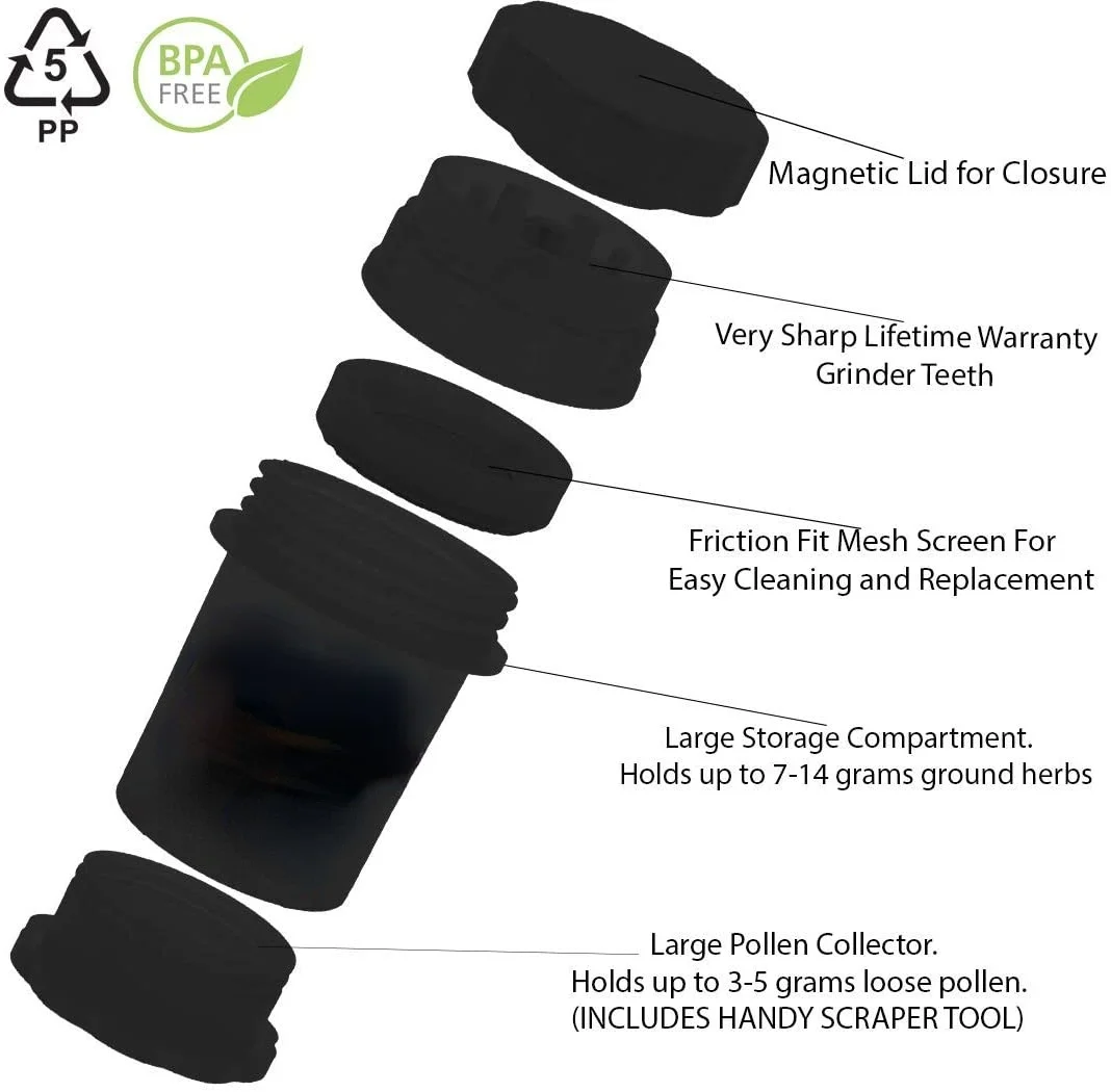 Контейнер для хранения со встроенной мельницей 4 в 1 мельница аксессуары табака |