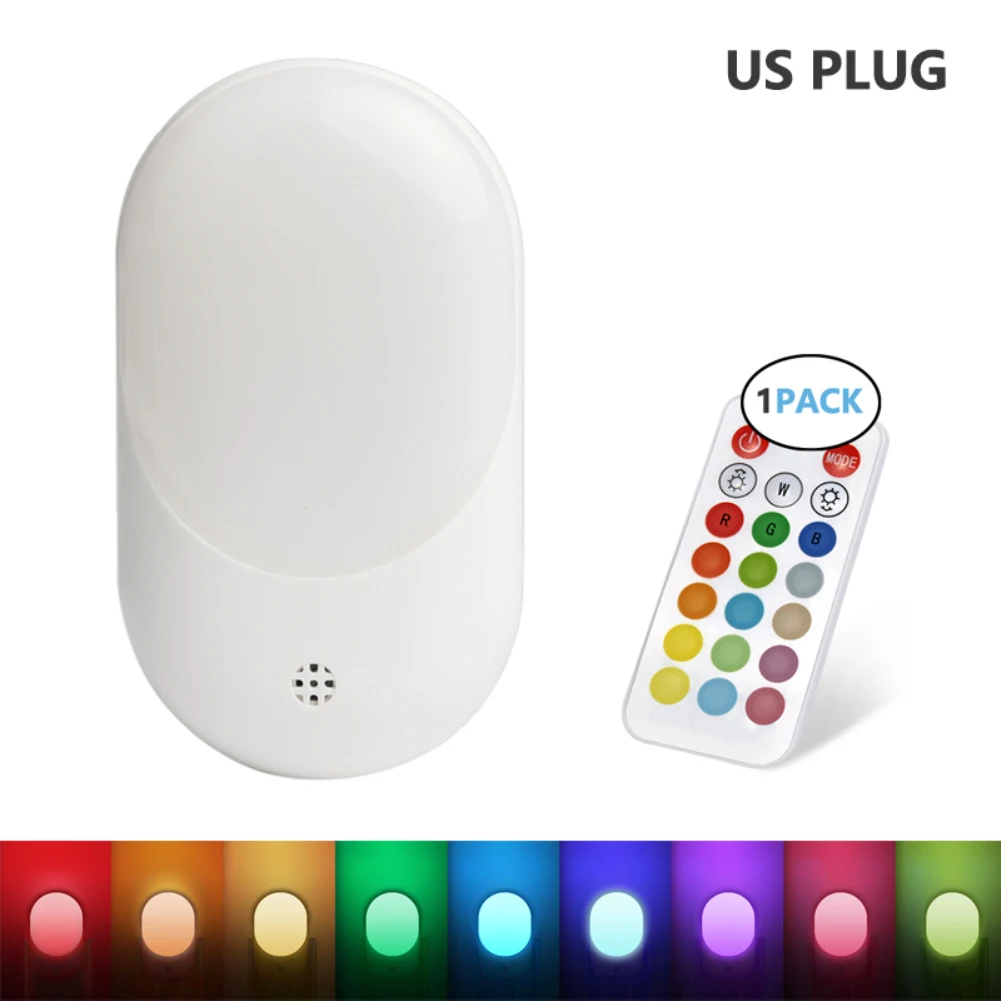 

Night Light With EU/US Plug Smart Motion Sensor LED Night Lamp Wall Lights For Home Aisle WC Bedside Lamp For Hallway Pathway
