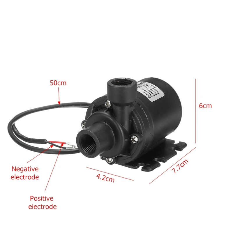 Бесшумный водяной мини насос для аквариума 19 Вт 8000 об/мин 5 м|Воздушные насосы и