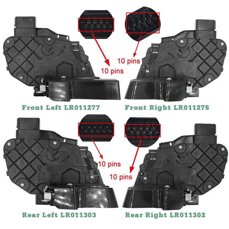 Привод дверного замка для LAND ROVER Landrover дисковей MK3 MK4 Freelander 2 Range Rover Sport LR011302 LR011303
