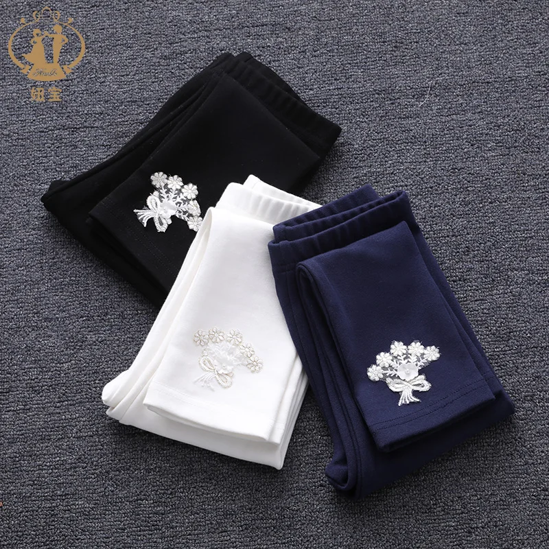 Штаны для девочек новинка 2021 утепленная детская одежда хлопковые длинные штаны