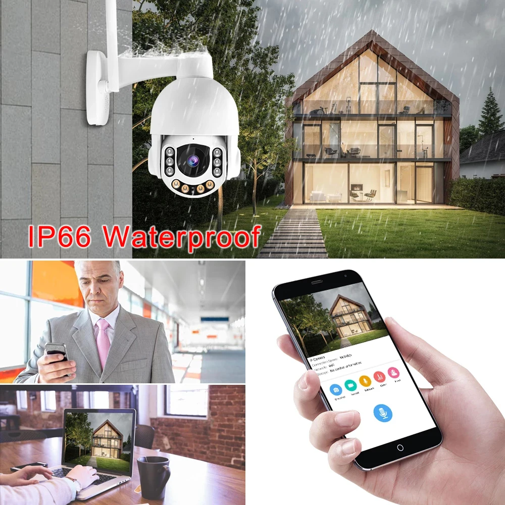IP камера VStarcam с 5 кратным увеличением Wi Fi 128 ГГц водонепроницаемая|Камеры