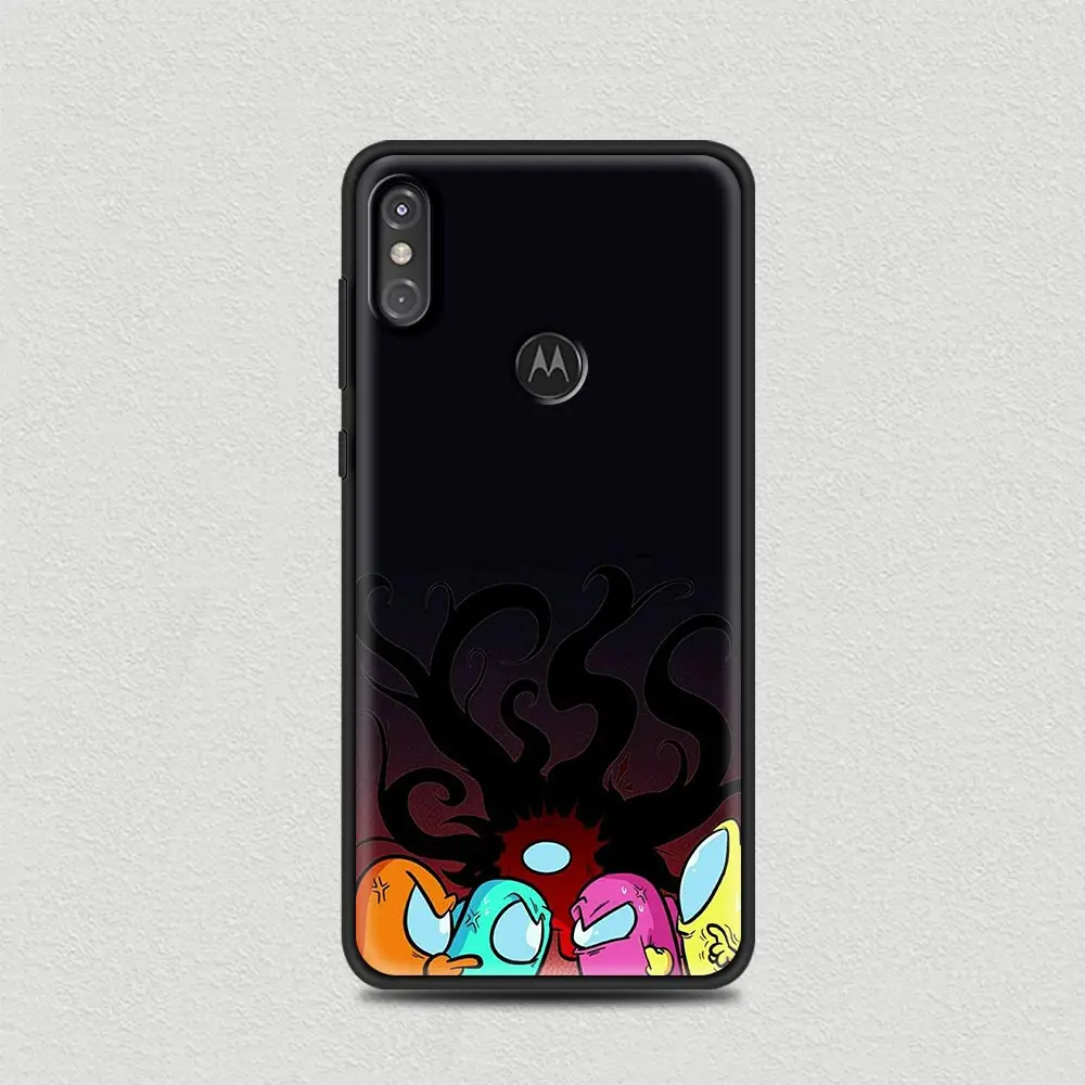 

Phone Case for Moto G8 G9 Play E7 Plus Power Lite One Fusion E6s Edge G Stylus Silicone Soft Shell Among Us Game
