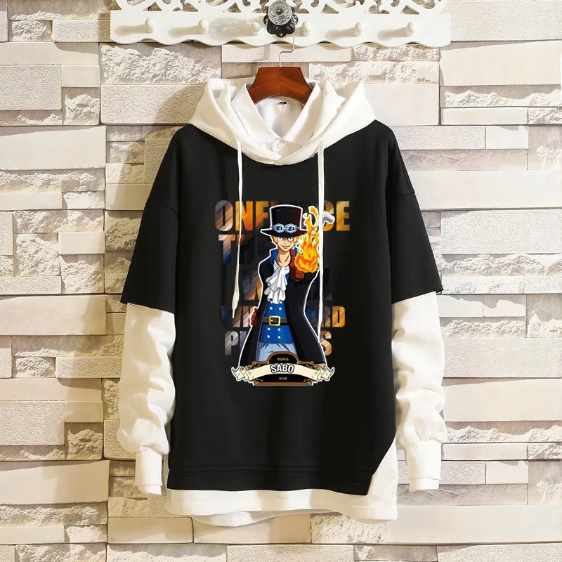 Женский костюм для косплея Луффи весенний свитшот с капюшоном и принтом