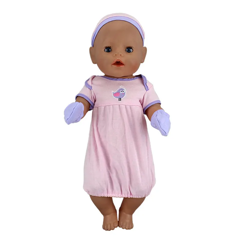 Модные наряды для 43 см Zapf Baby Doll 17 дюймов Reborn Одежда для младенцев - Цвет: v14