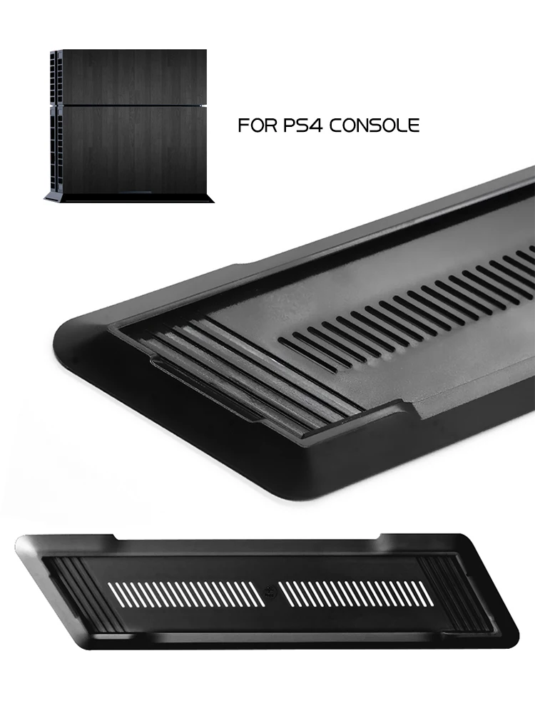 Вертикальный проветрить Non-Slip база подставки для sony Playstation 4 держатель PS4 для аксессуаров для игровой приставки