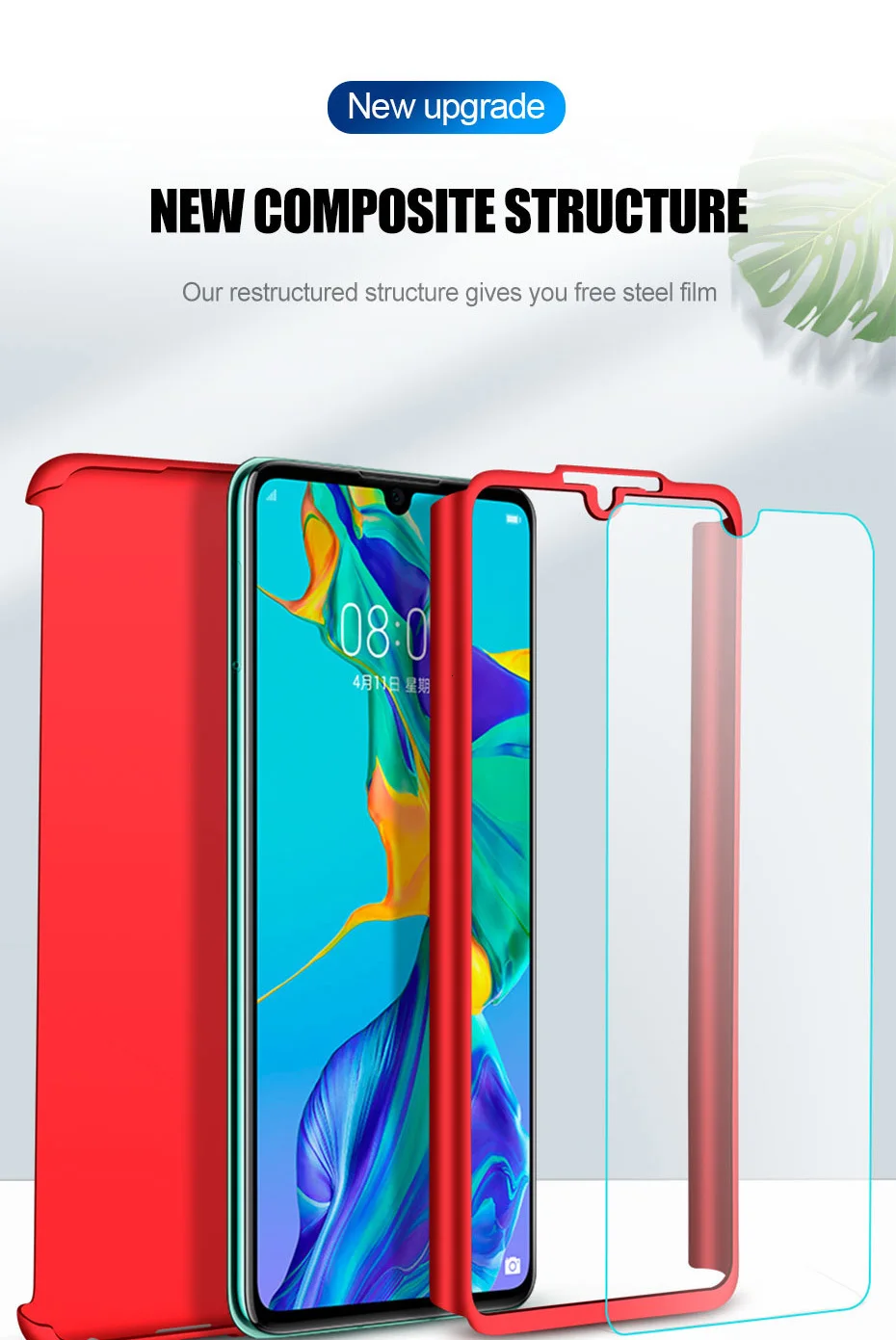 360 чехол с полной защитой для huawei P30 P20 Lite, чехол для huawei mate 20 10 30 Pro P Smart чехол для телефона с закаленным стеклом