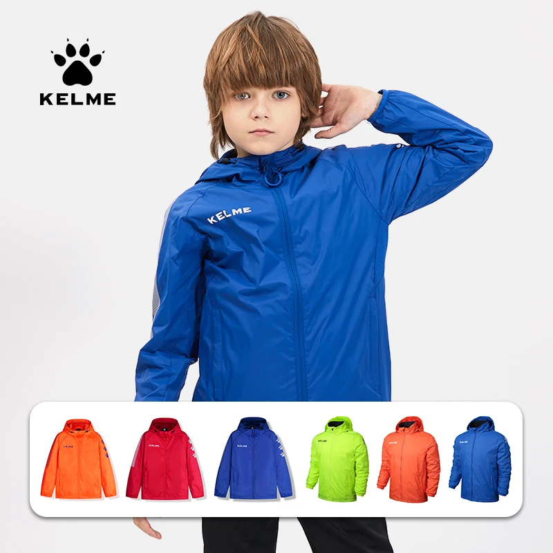 Спортивная детская футболка KELME куртка для бега тренировок пеших прогулок