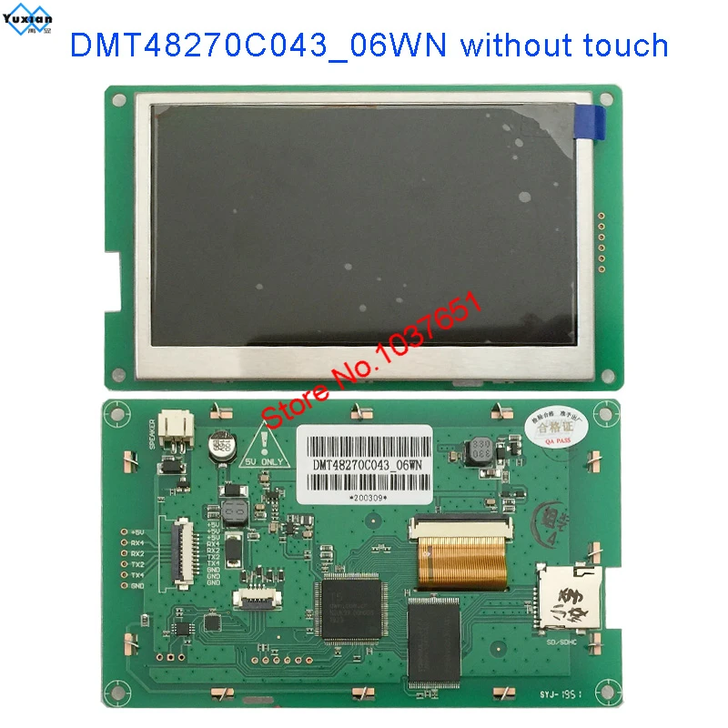 DMT48270C043_06WT WN 2 5-дюймовый DGUS II TFT дисплей Dwin