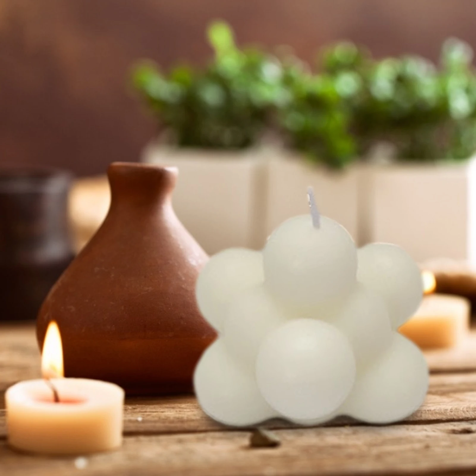 Оболочка свеча украшение дома День рождения соевый воск Ароматизированная