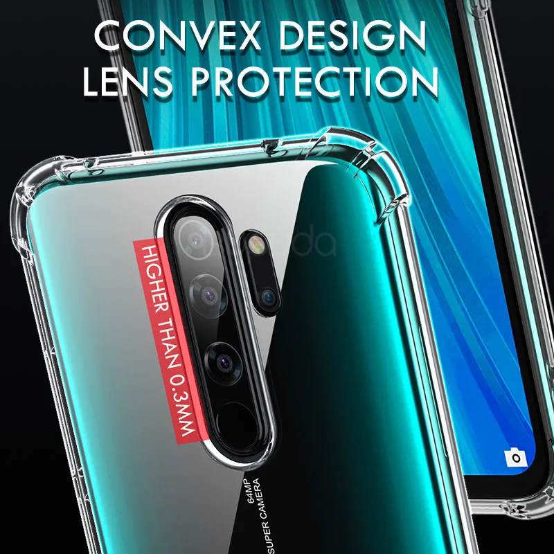 Роскошный Ударопрочный силиконовый чехол для телефона Xiaomi Redmi Note 8 7 6 5 Pro 8T