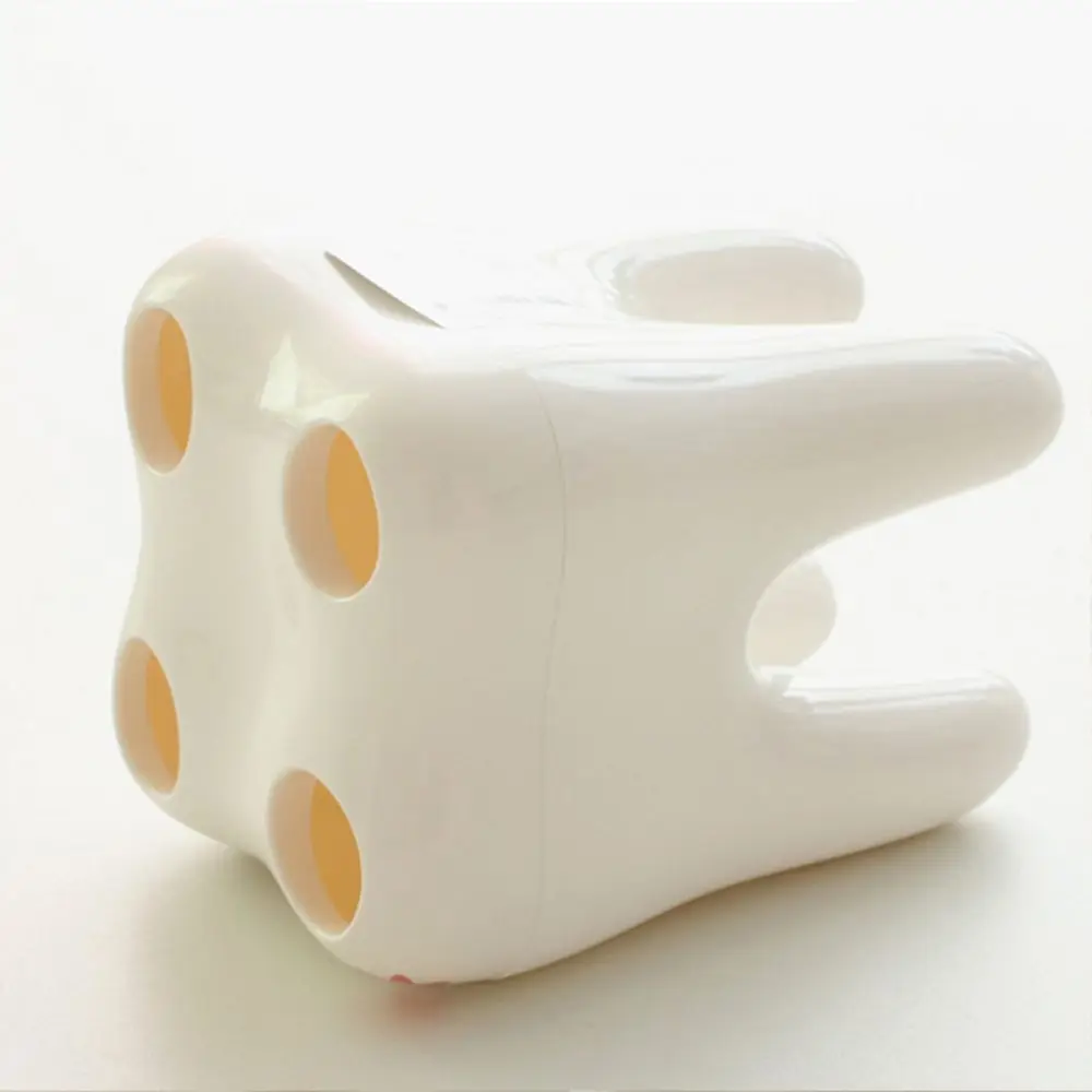 Держатель для зубных щеток в виде мультяшного зуба 4 отверстия|Наборы