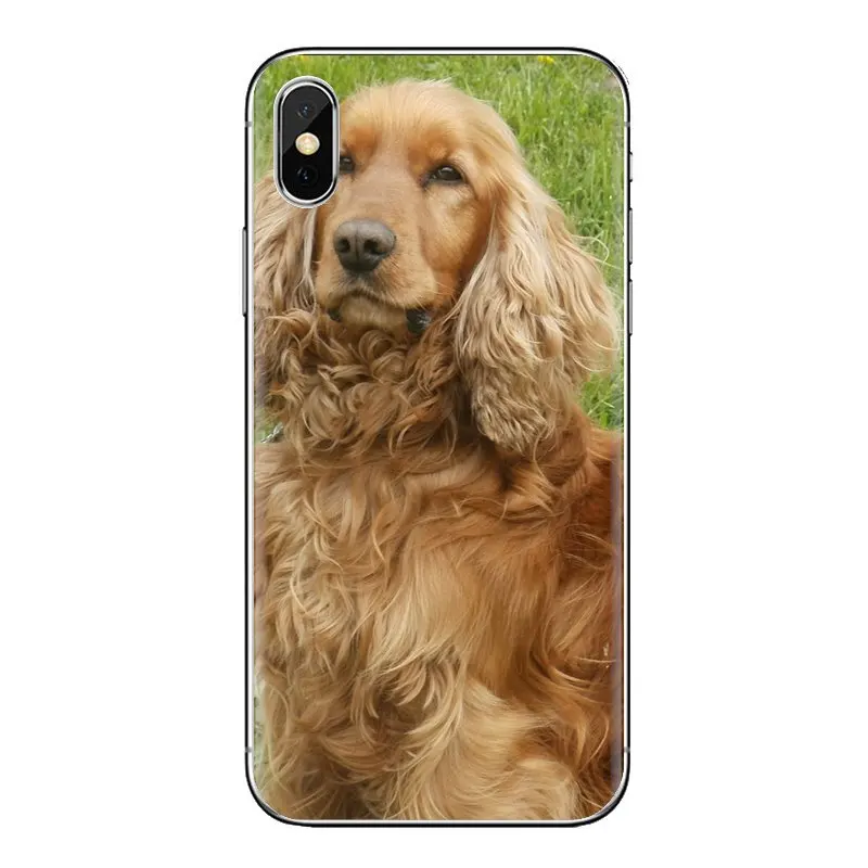 Кокер-спаниеля с изображением щенков для sony Xperia Z (Сони Иксперия З) Z1 Z2 Z3 Z5