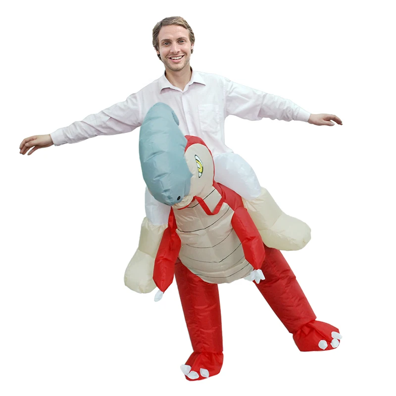 Надувные костюмы динозавров на Хэллоуин для взрослых карнавальное платье Пурим