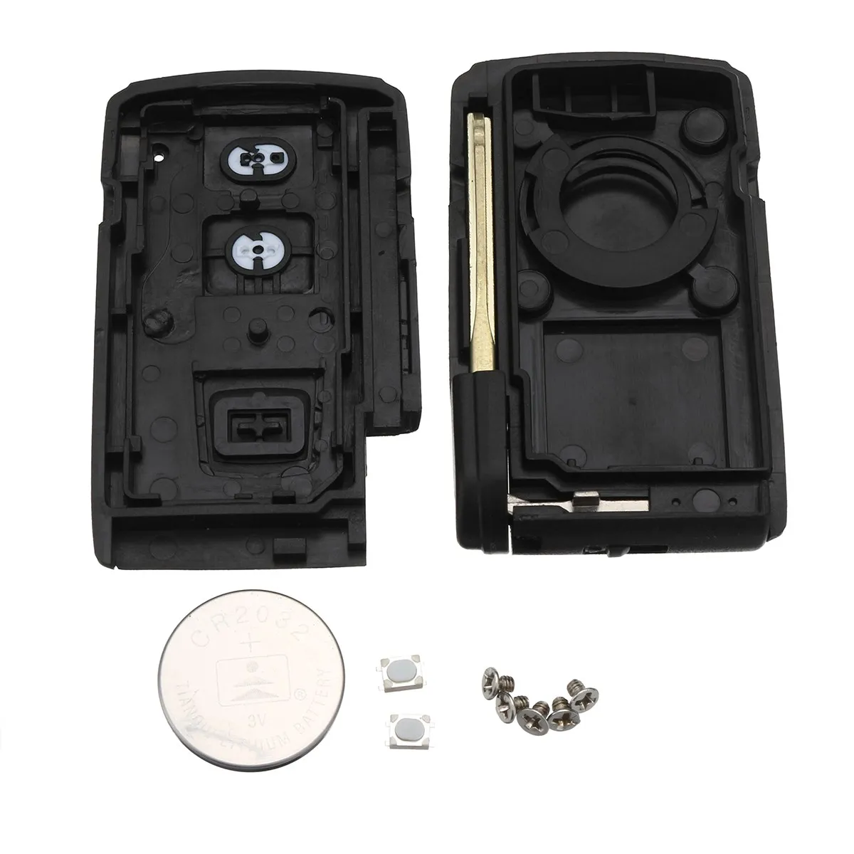 Горячая продажа 2 кнопки открытый замок автомобильный брелок дистанционного