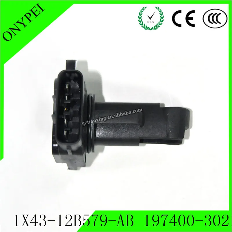 Датчик массового расхода воздуха 1X43-12B579-AB 197400-3021 для Land Rover LR2 LR3 Jaguar XJ8 XJR 1X4312B579AB
