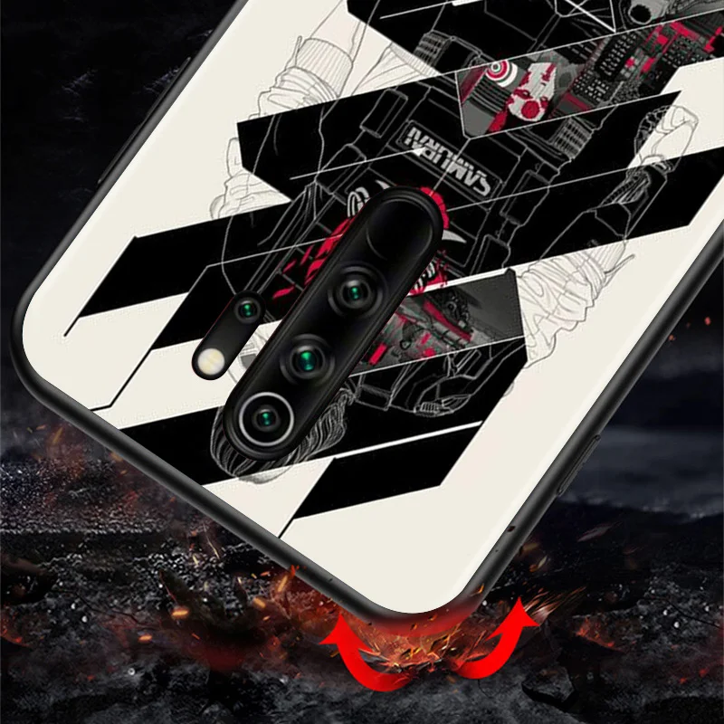 

Cool Street Punk Boy Girl For Xiaomi Redmi 9A 9C 9 Prime GO 8A 8 7A 7 S2 6A 6 5 Pro Plus Black Phone Case