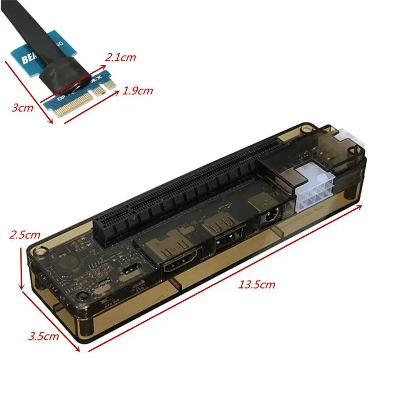 Novel-V8.0 EXP GDC Beast внешняя независимая видеокарта док-станция NGFF ноутбук PCI-E