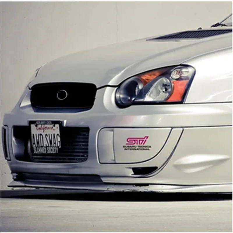 STI emblem badge Car side body sticker For SUBARU BRZ XV LEGACY Forester Outback Rally WRX WRC Impreza styling | Автомобили и