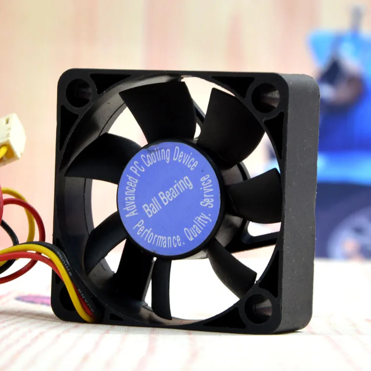 

New Yuanshan Y.S Tech FD1250159B-1A 12V 2.88w 5cm Double Ball Cooling Fan
