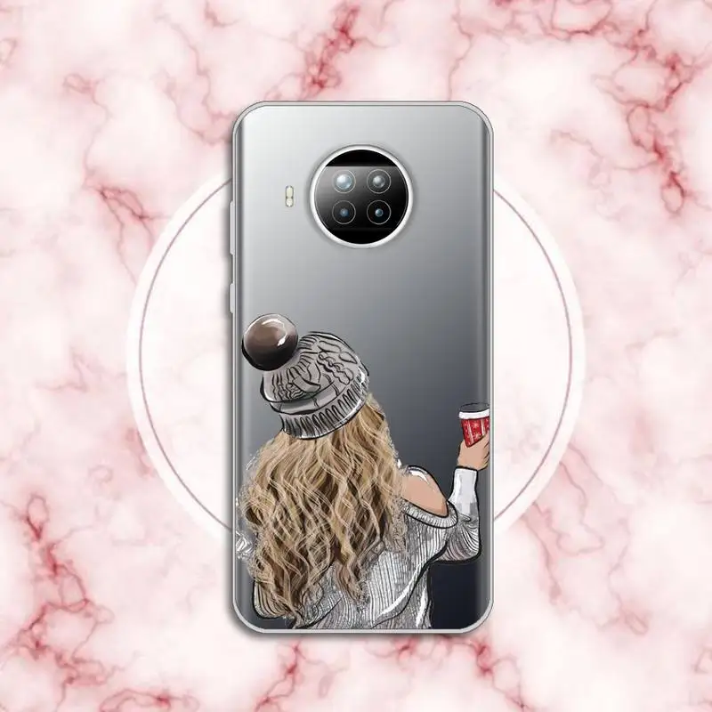 

Girlfriends Girls Bff Best Friends Forever high quality Phone Case shell Transparent for Xiaomi Redmi note 10 t 8 9 pro lite 11
