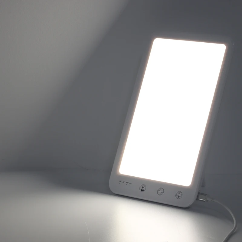 10000 Lux LED SAD Therapy Lamp 3000K-6500K 5 level dimming Light Touch Cure Seasonal Affective Disorder | Компьютеры и офис