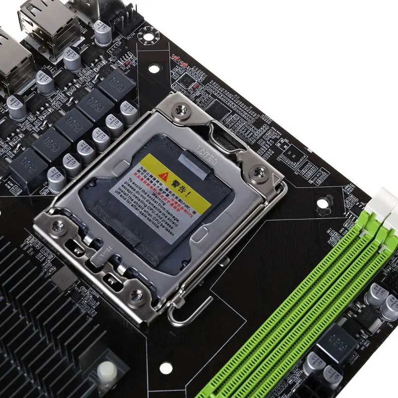 X58 LGA 1366 материнская плата поддерживает серверную память REG ECC и материнскую плату с процессором Xeon