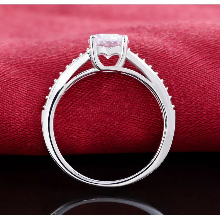 Женское Обручальное кольцо из серебра 925 пробы R208women | Украшения и аксессуары