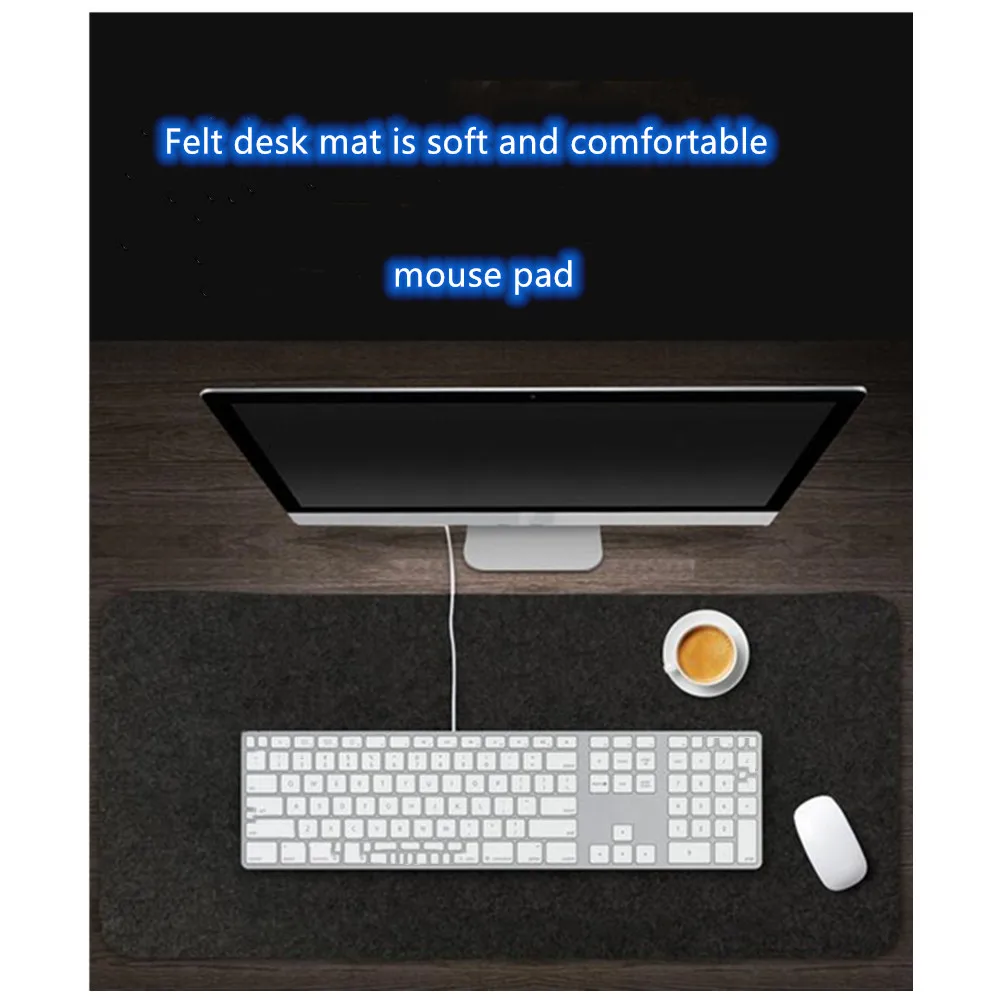 Войлочный коврик для мыши мужчин и женщин простая зимняя защита от холода