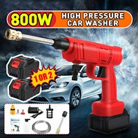 88vf cordless car washer high pressure washer spray water gun cleaner car wash pressure water nozzle cleaning machine