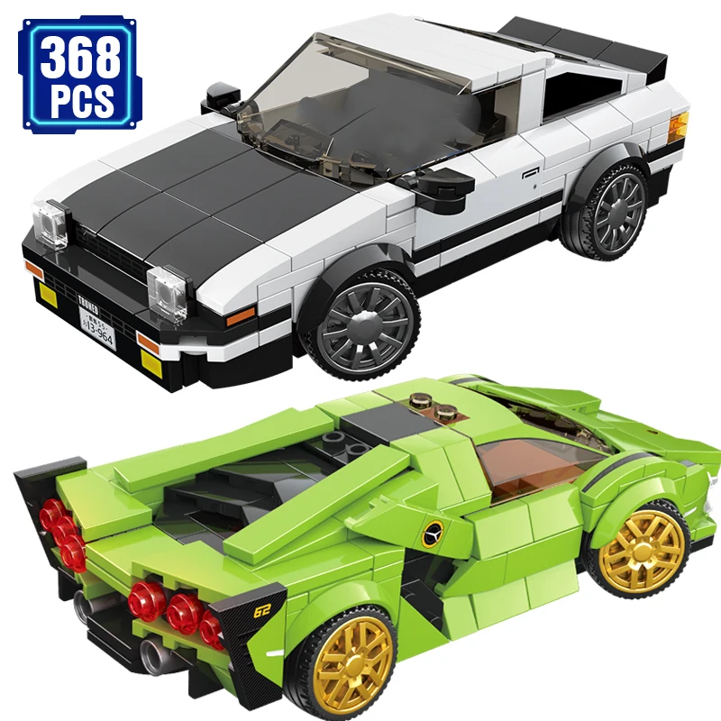 Технические идеи гоночная серия World Foamous Super Car Legoinglys строительные блоки кирпичи