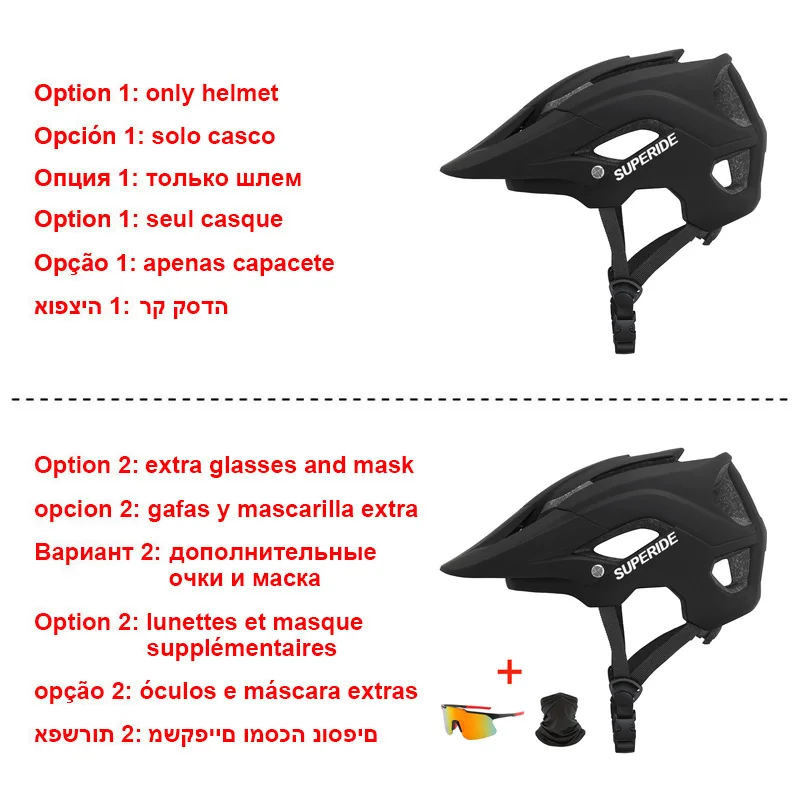 Суперлегкий шлем для горного велосипеда цельноформованный дорожного спорта на