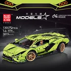 Модель гоночного автомобиля Limborghinis, King Techinc, 1:8, Детский конструктор, Обучающие игрушки, подарки на день рождения