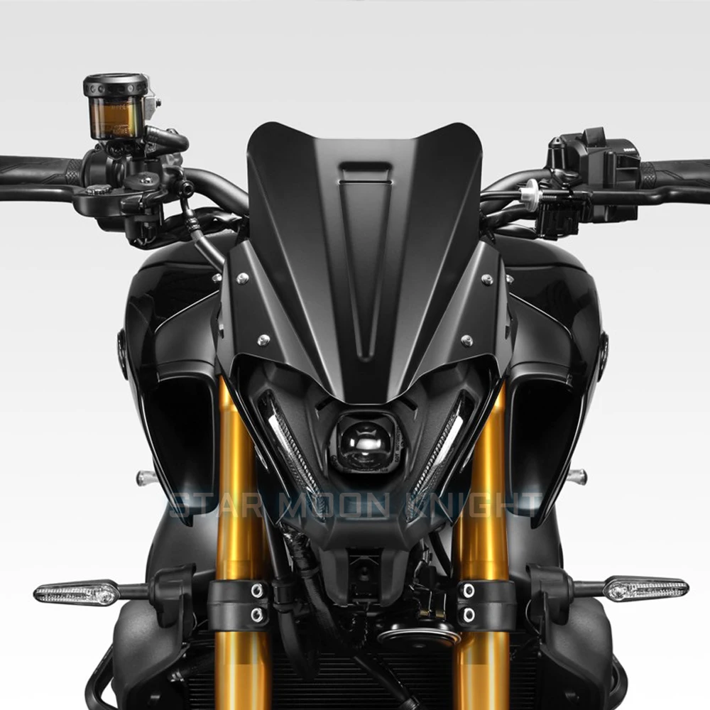 motorcycle accessories aluminum windscreen windshield wind shield screen protector fit for yamaha mt09 mt 09 mt 09 2021 free global shipping