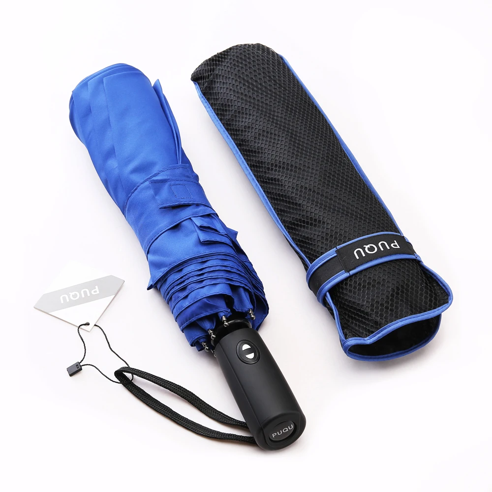 Ветростойкий складной автоматический зонт дождь для женщин авто Роскошные