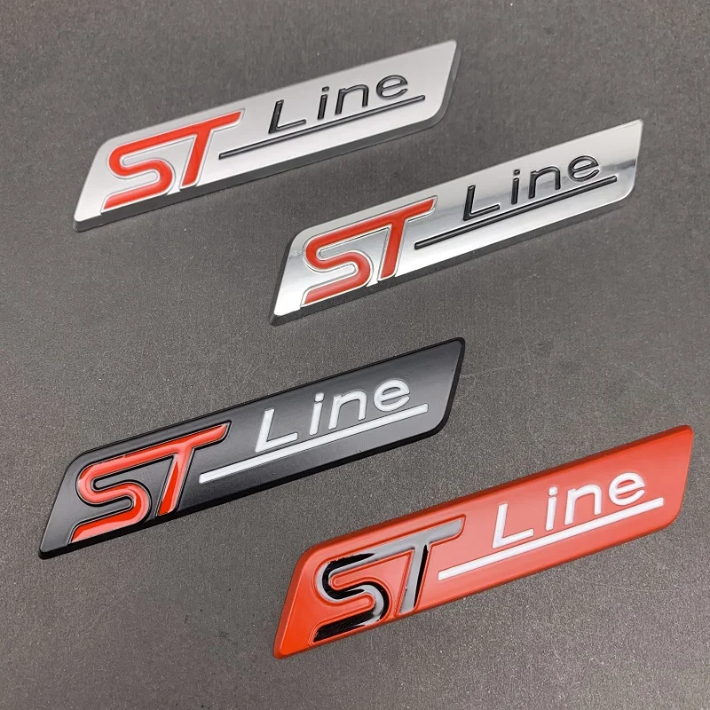 3D Металлическая Автомобильная наклейка ST Line эмблема значок наклейки для Ford F 150