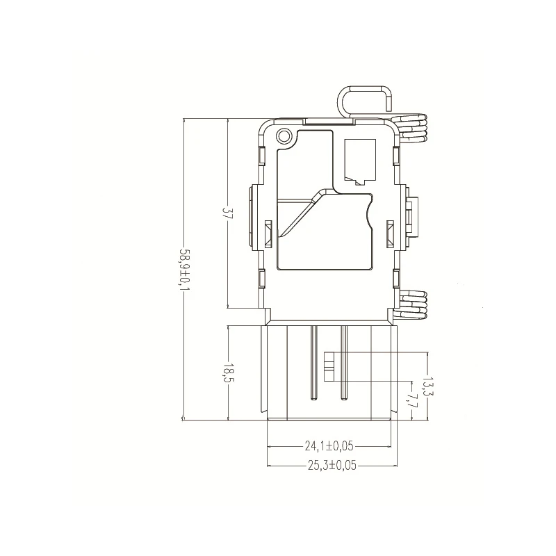 Датчик парковки PDC 89341 28451 для Toyota Land Cruiser Previa III Lexus Parktronic антирадар с дистанционным