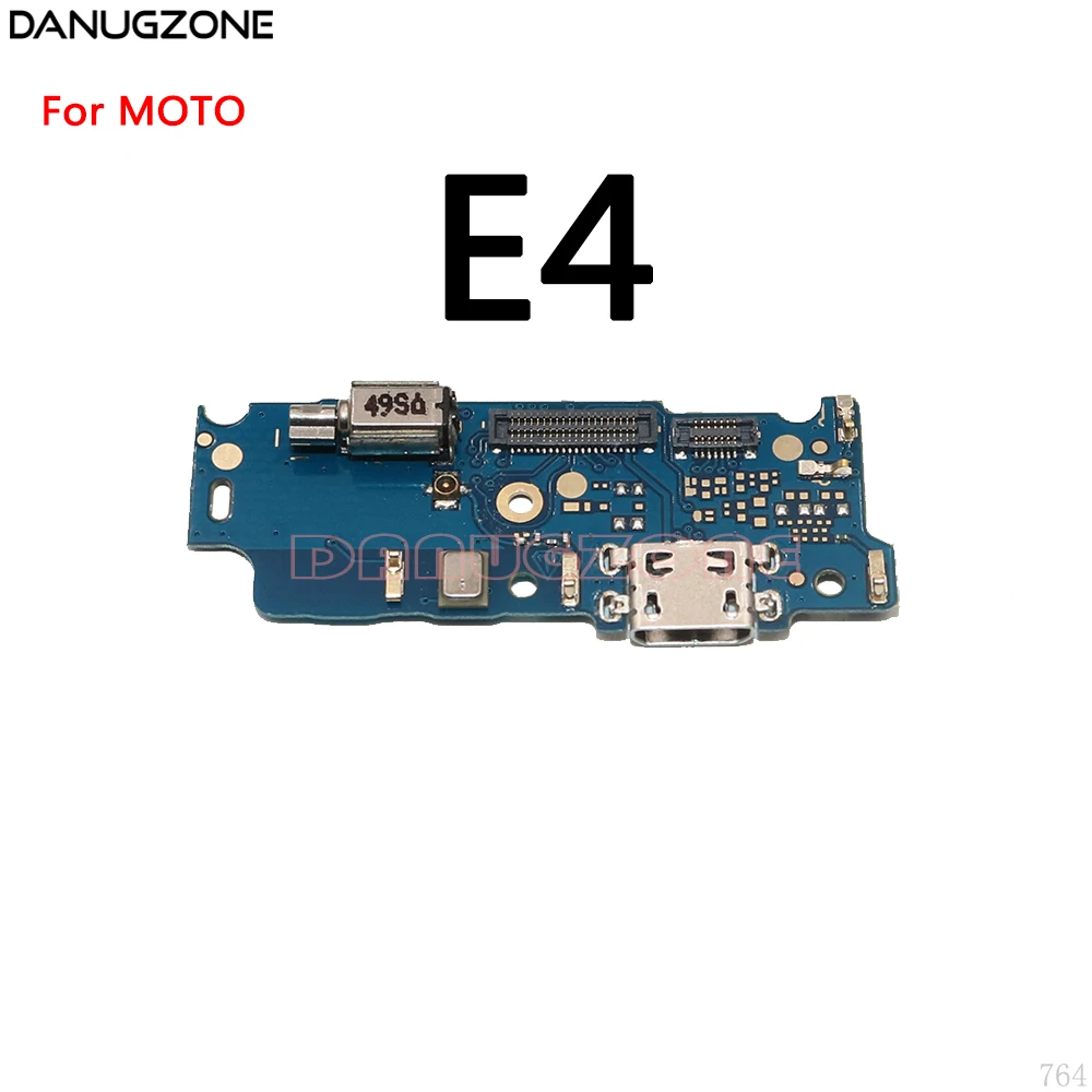 30 шт./лот для Motorola Moto E3 E4 Plus E5 Play USB зарядная док-станция Разъем Порт плата зарядки