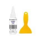 Самонастраивающийся быстро сохнущий специальный клей для пазла с мягким пластиковым скребком Нетоксичная бумага для пазлов-хоббистов