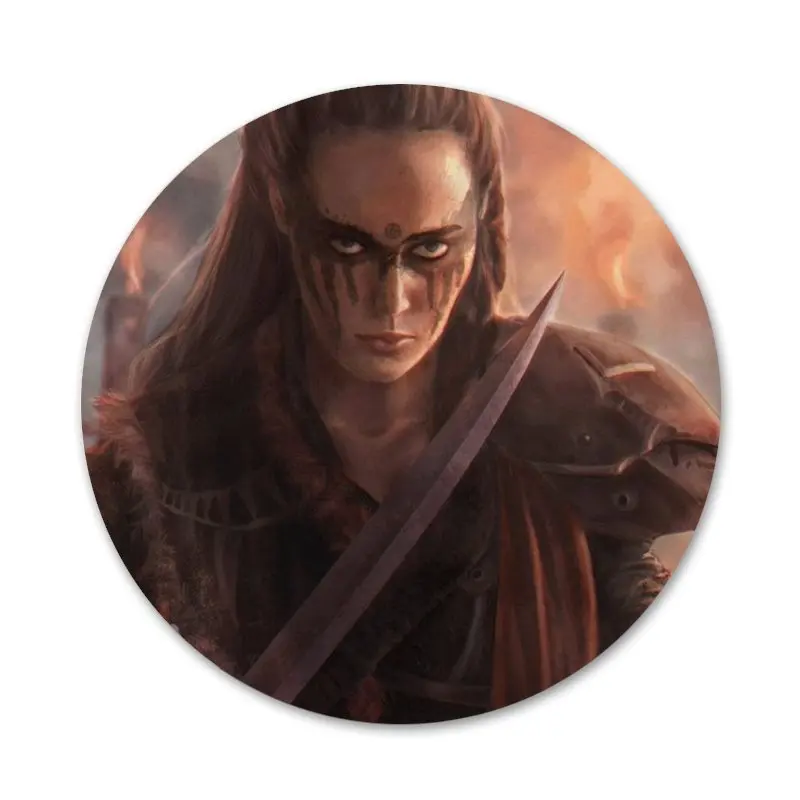 Значок для одежды или рюкзака 58 мм Commander Lexa 100