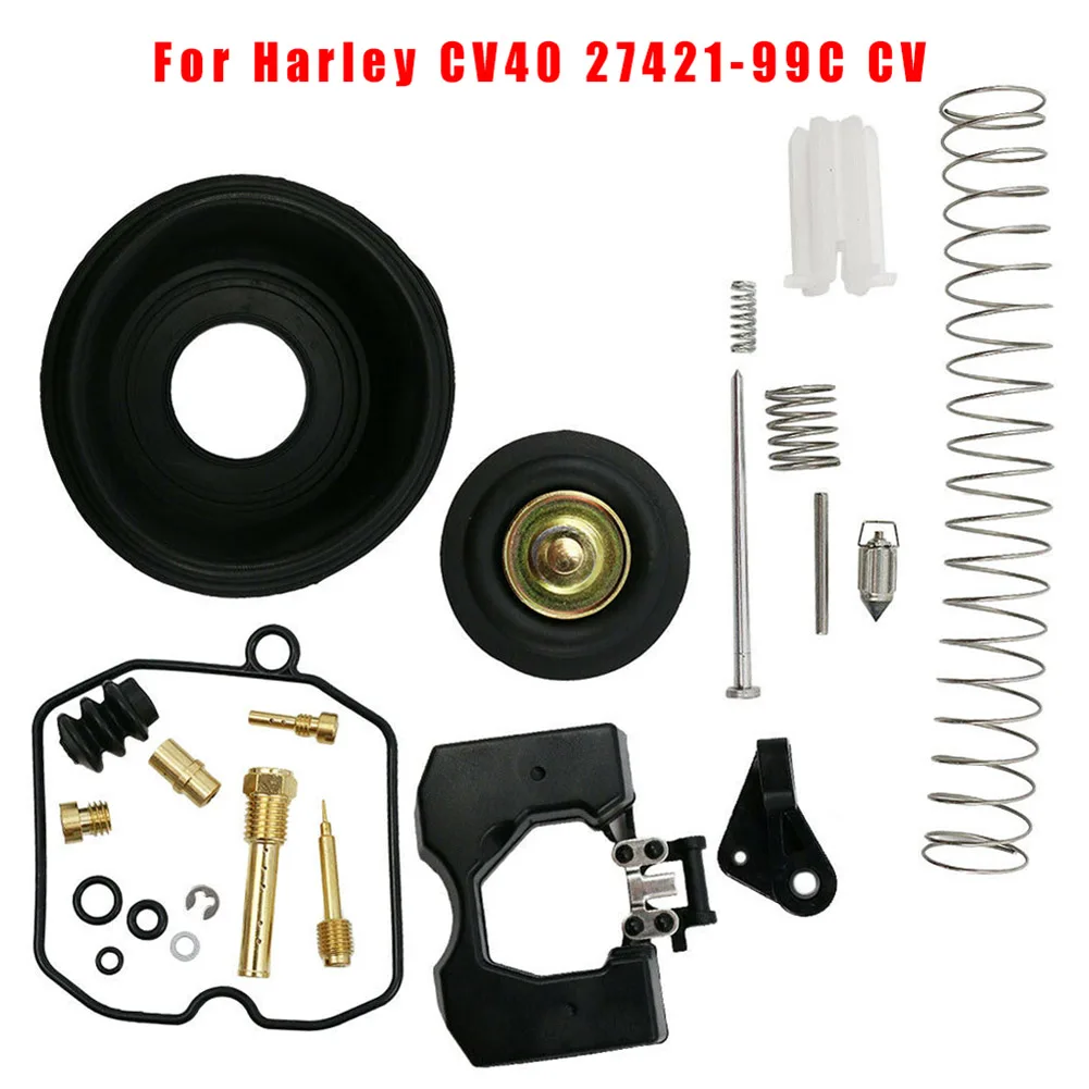 

Carburetor Rebuild Repair Kit For Harley CV40 27421-99C CV 40mm Carb Set Motorcycle Accessories Replacement Parts Universal