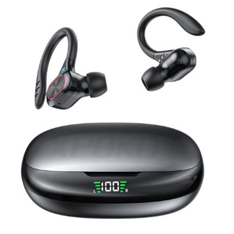

TWS 5.0 Wireless Headphone Waterproof HiFi Wireless Earphone Sport Stereo Headsets LED Display Bluetooth Earbuds With Microphone