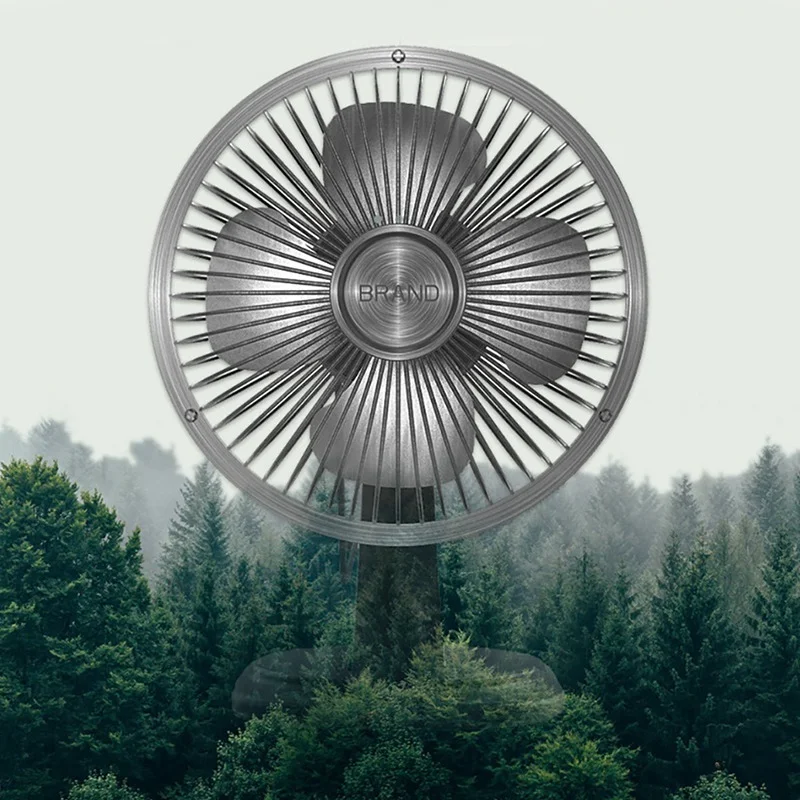 

Table Fan With Strong Wind USB Desk Fan Powerful Ventilador 3 Speed Ari Cooler Fan 360 Adjustable Angle For Office Household