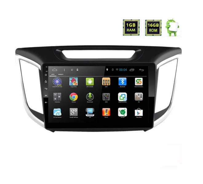 Standard Android 9 автомобильный Радио gps навигация мультимедийный плеер для hyundai Creta IX25 Авторадио Стерео головное устройство - Color: Standard