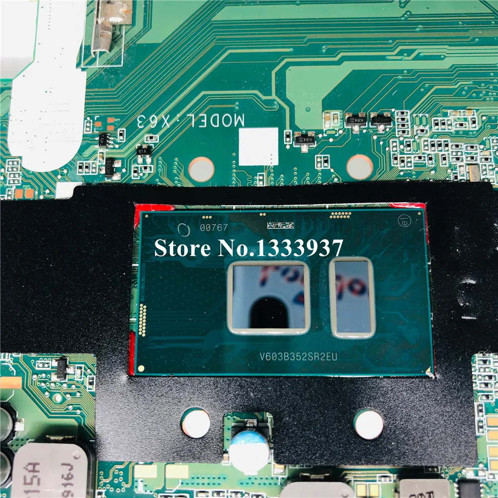 DA0X63MB6H1 SR2EU I3 6100U материнская плата для HP Probook 450 G3 ноутбука|Материнские платы| |
